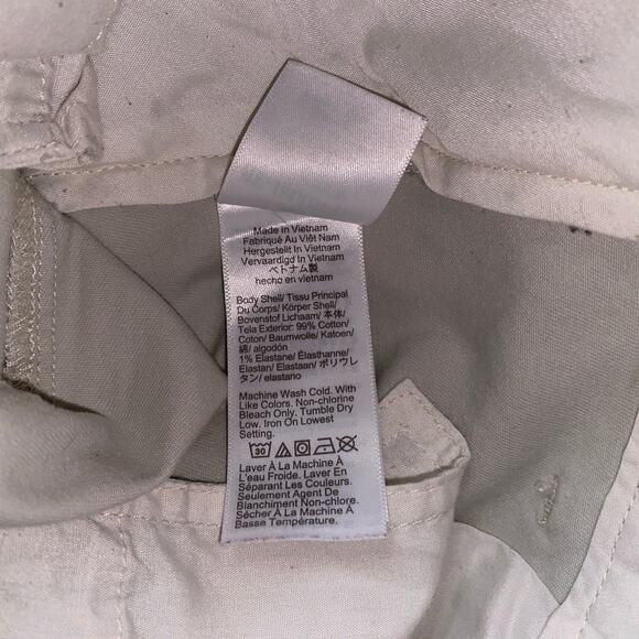 J. Crew Beige Slim Fit Flex Stretch Flat Front Chino Pants Men's Size 30x31* - Picture 7 of 7